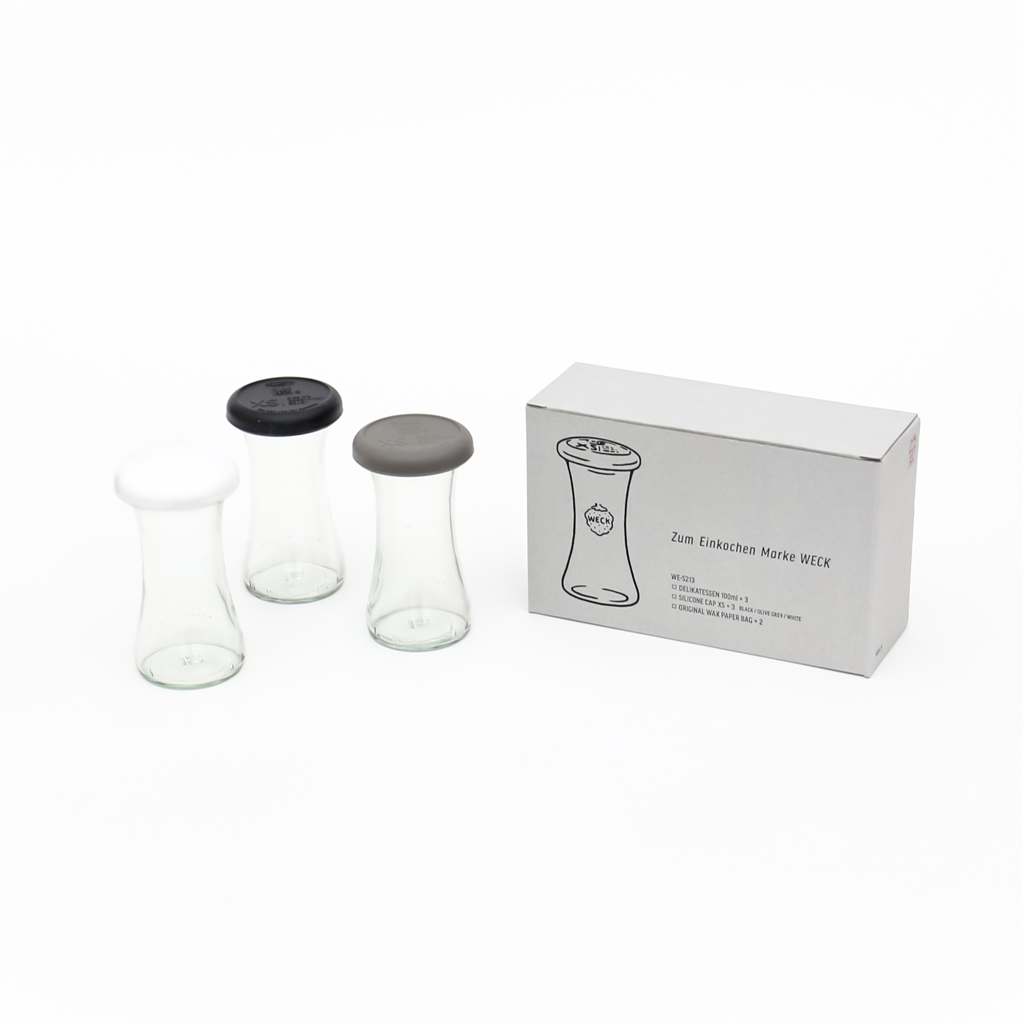 WECK GIFTBOX DELIKATESSEN100ml SET