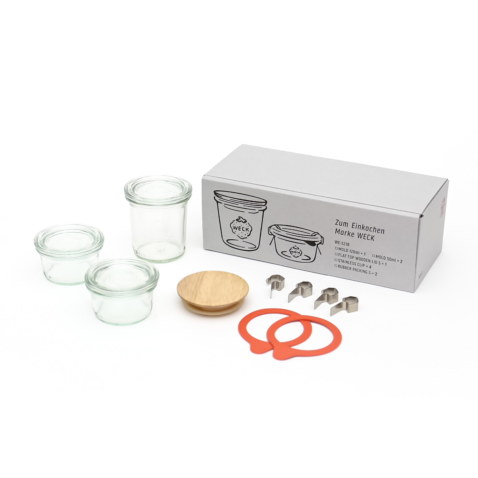 WECK GIFTBOX [MOLD120ml/50ml x2 SET]