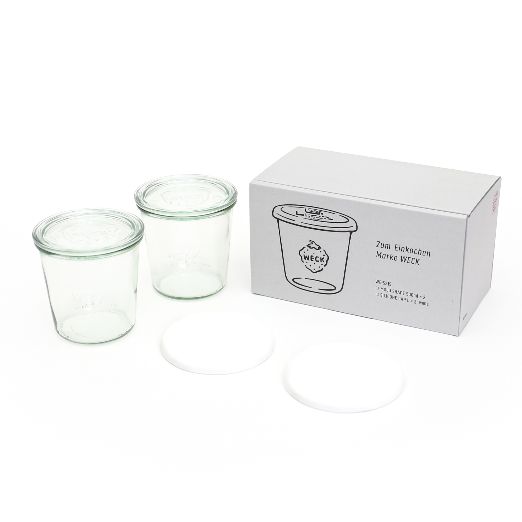 WECK GIFTBOX [MOLD 500ml x2 SET]